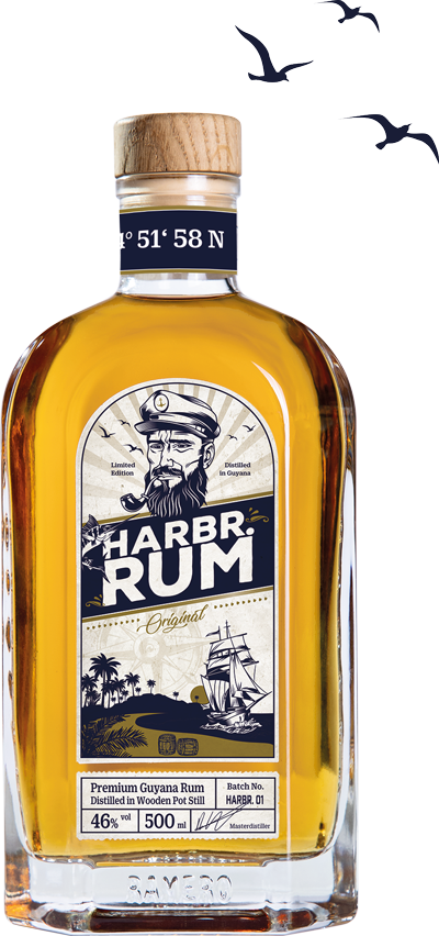 Rum Flasche HARBR 