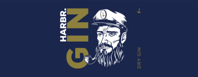 HARBR Gin Etikett