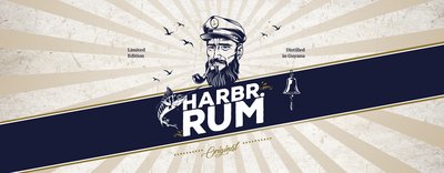 HARBR Rum Etikett